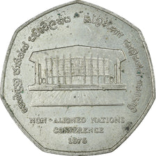 Moneta, Sri Lanka, 2 Rupees, 1976, BB, Rame-nichel, KM:142