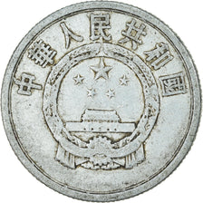 Monnaie, CHINA, PEOPLE'S REPUBLIC, 5 Fen, 1956, TTB, Aluminium, KM:3