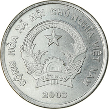 Coin, Vietnam, SOCIALIST REPUBLIC, 500 Dông, 2003, Vantaa, EF(40-45), Nickel