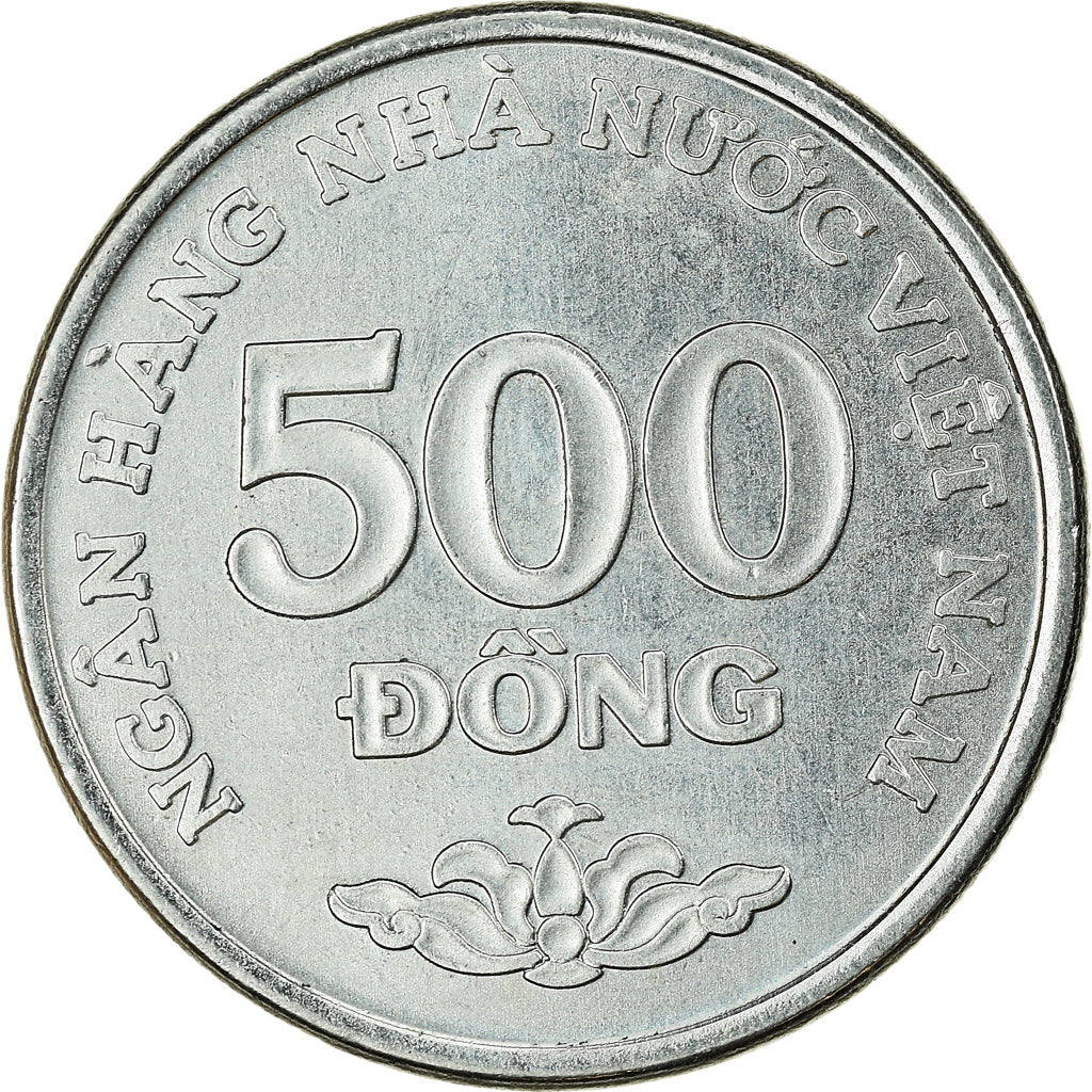 Coin, Vietnam, SOCIALIST REPUBLIC, 500 Dông, 2003, Vantaa, EF(40-45), Nickel