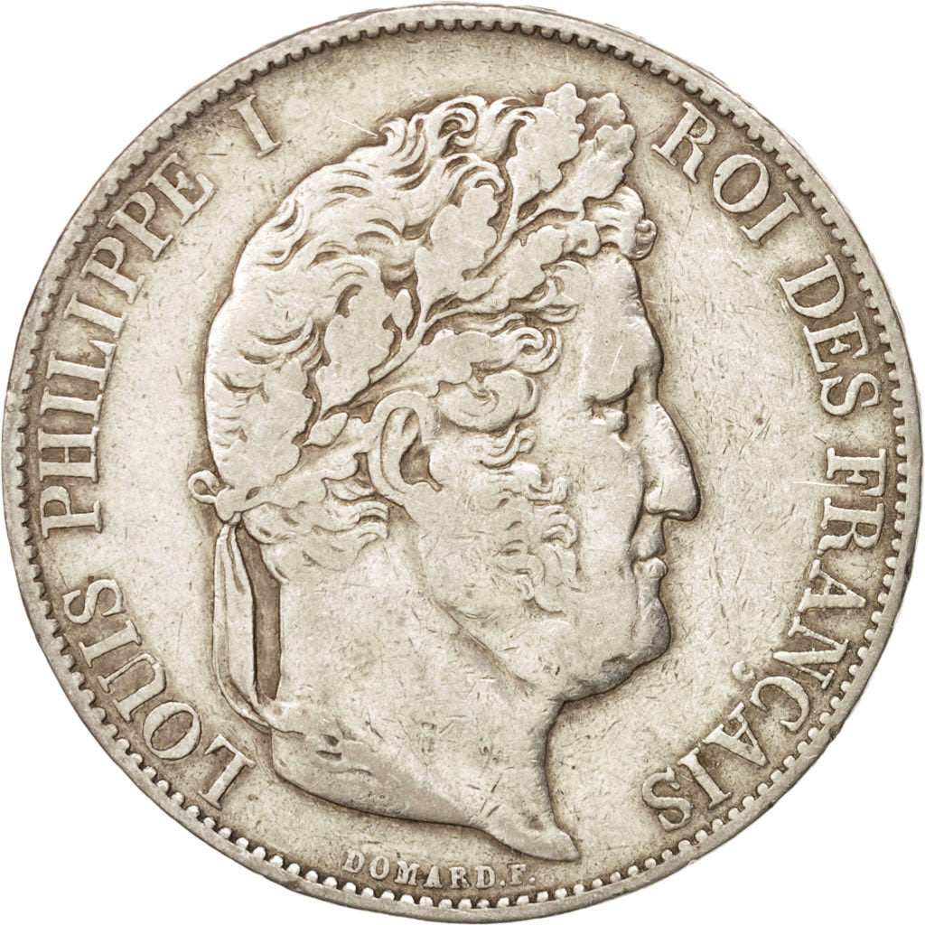 Louis Philippe Ier, 5 Francs tête laurée, 1846 W, KM 749.13