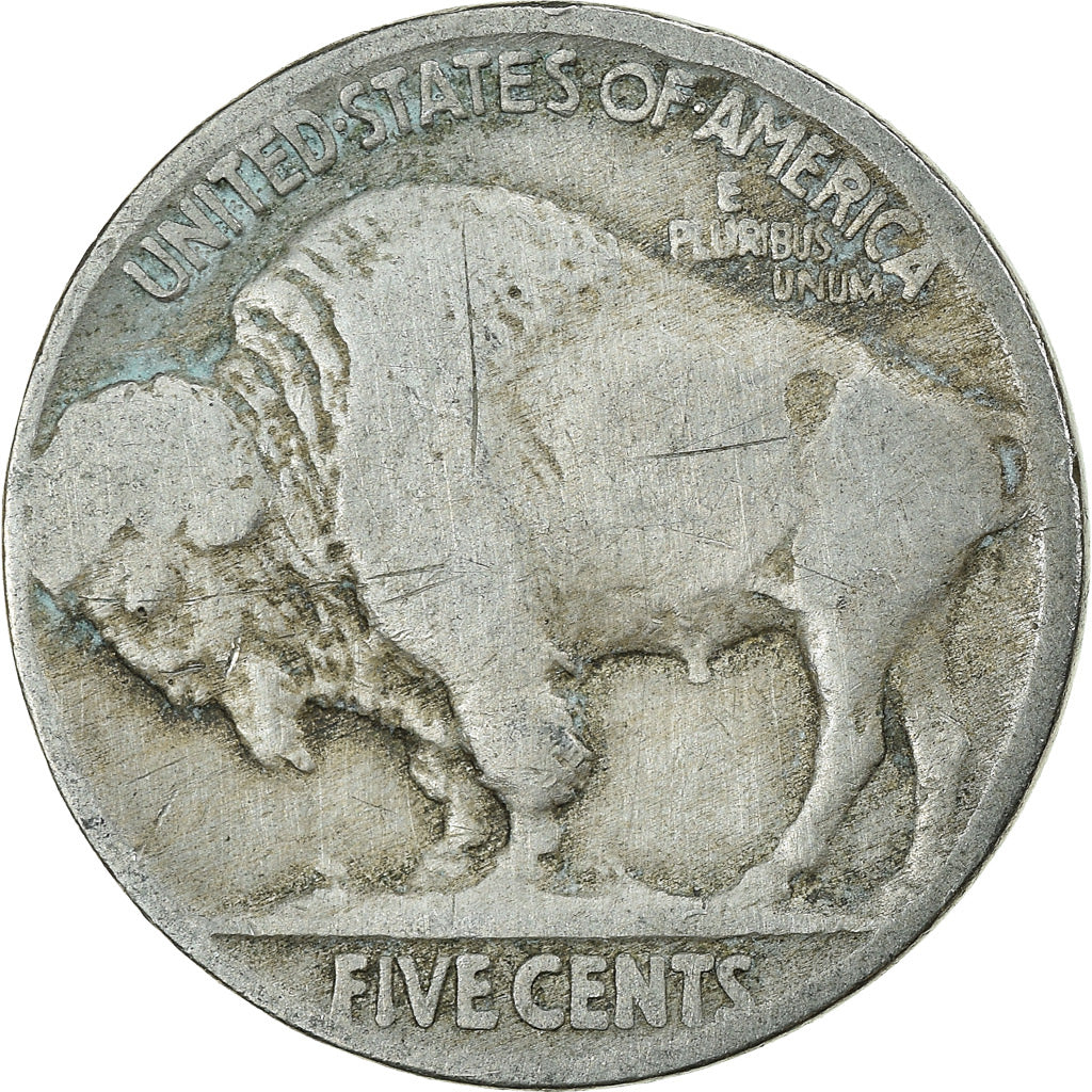 Münze, Vereinigte Staaten, Buffalo Nickel, 5 Cents, 1919, U.S. Mint