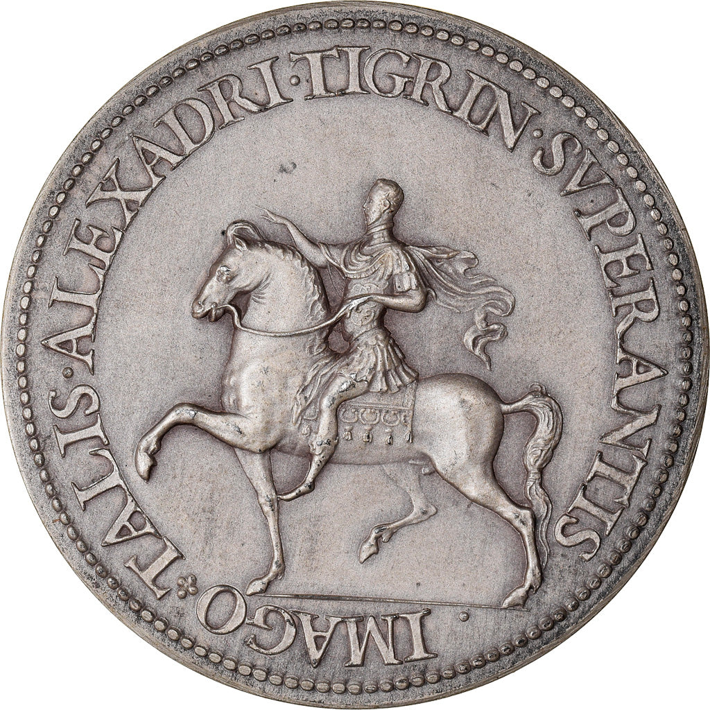 France, Medal, Henri III, Alexandre (Henri III) franchissant le Tigre, History
