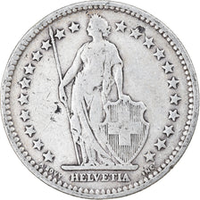 Coin, Switzerland, 2 Francs, 1905, Bern, VF(20-25), Silver, KM:21