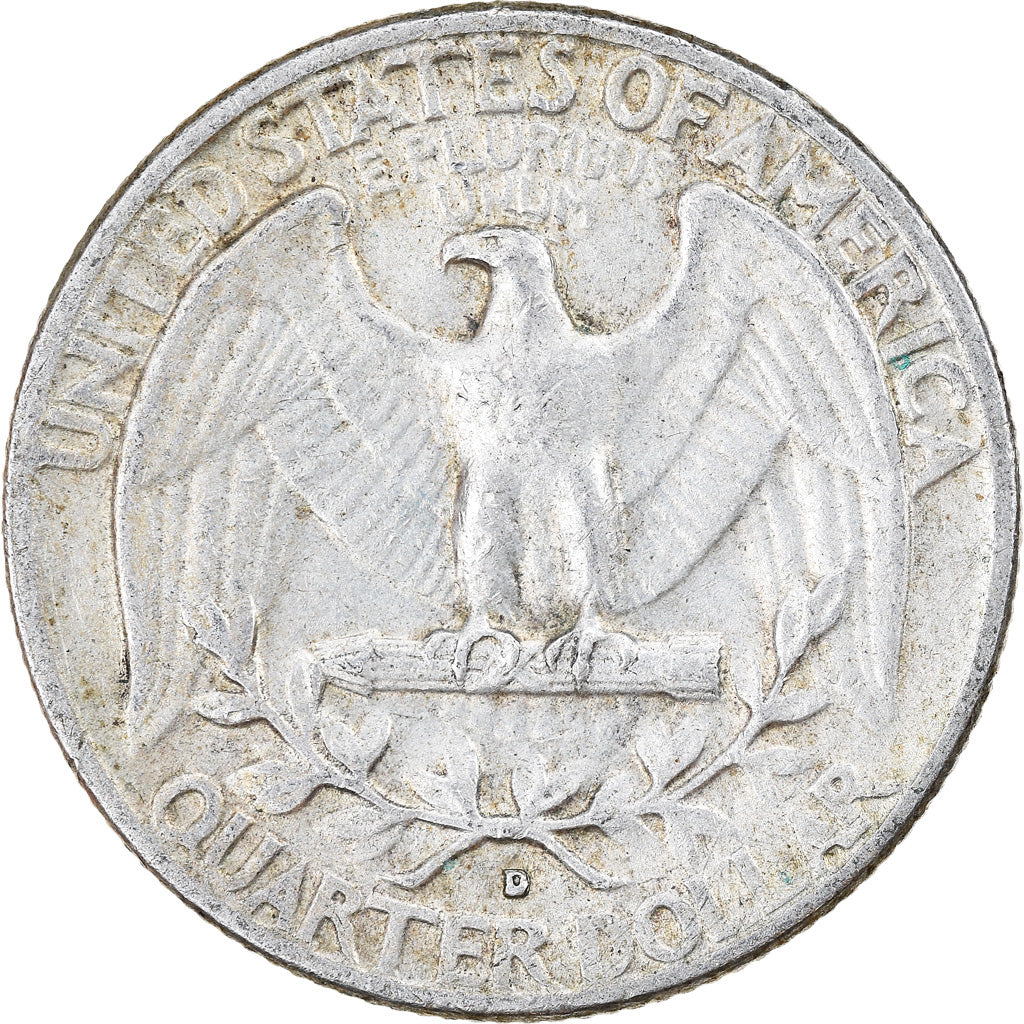 Münze, Vereinigte Staaten, Washington Quarter, Quarter, 1962, U.S. Mint