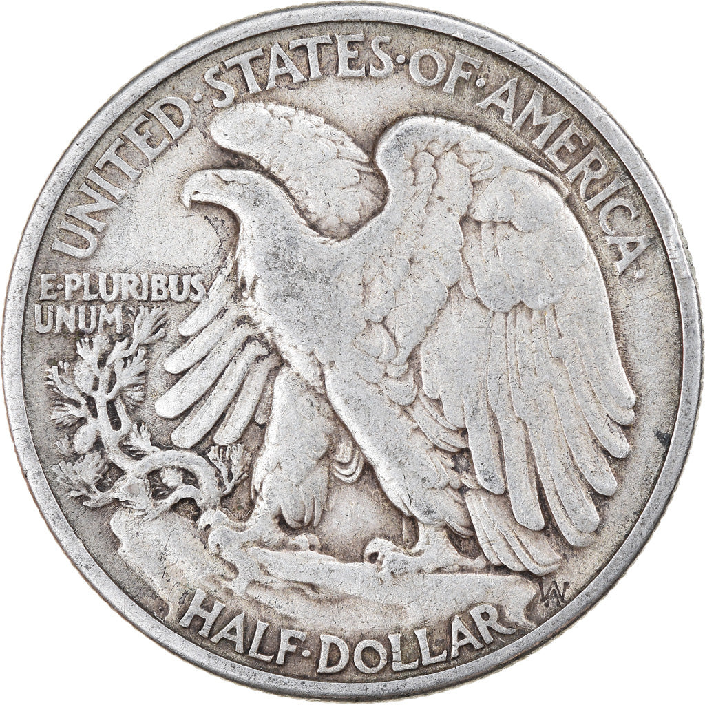Moneta, Stati Uniti, Walking Liberty Half Dollar, Half Dollar, 1939, U.S. Mint