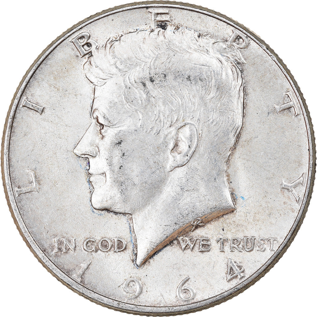 Moneta, Stati Uniti, Kennedy Half Dollar, Half Dollar, 1964, U.S. Mint