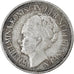 Münze, Curacao, 1/4 Gulden, 1947, Denver, S+, Silber, KM:44