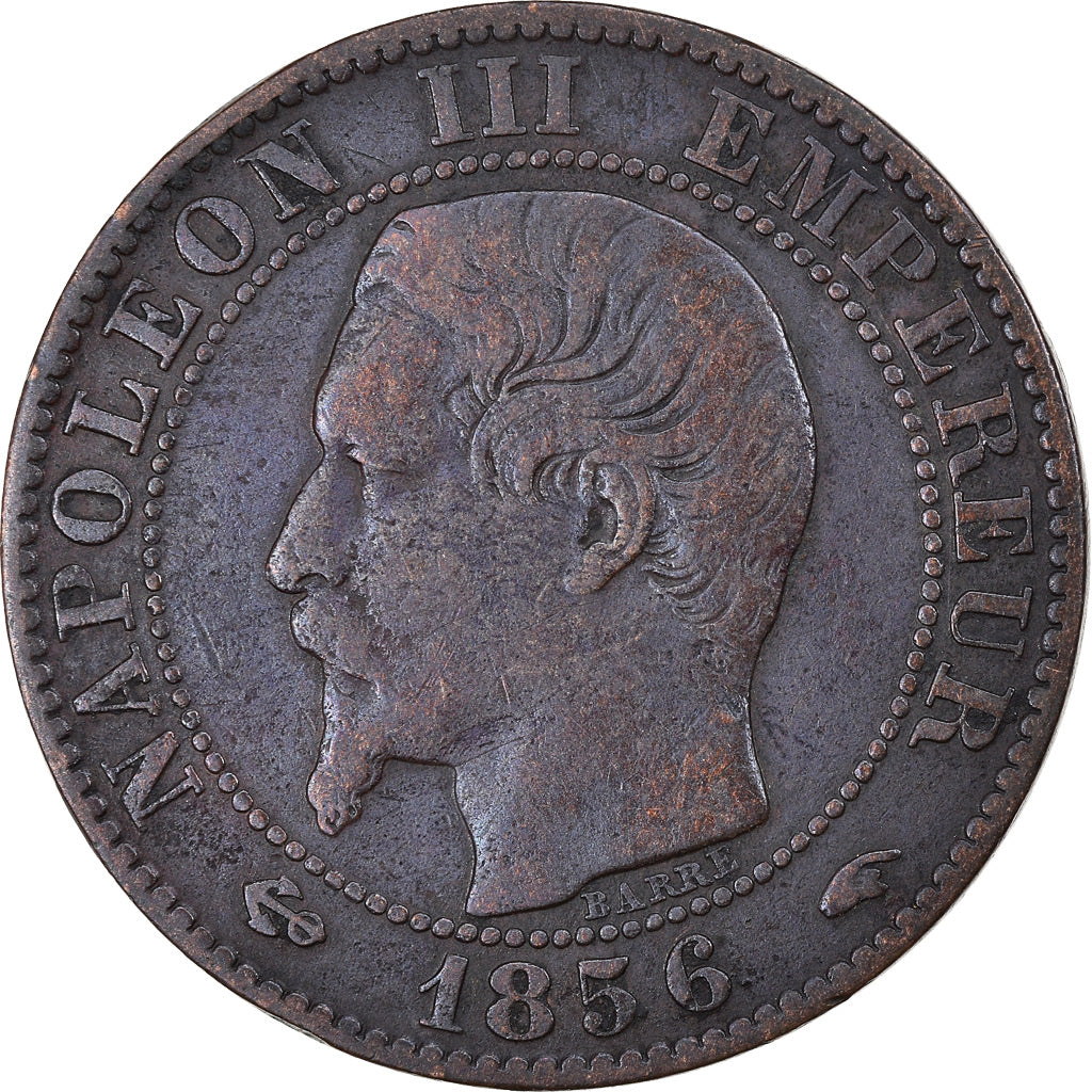 Monnaie, France, Napoleon III, Napoléon III, 5 Centimes, 1856, Paris, TTB