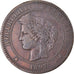 Monnaie, France, Cérès, 10 Centimes, 1897,Paris,TTB,Bronze,Gadoury:265a,KM 815.1