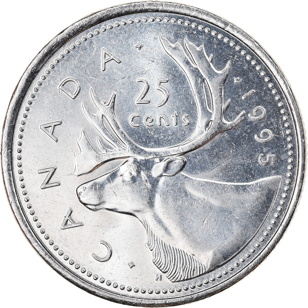 Monnaie, Canada, Elizabeth II, 25 Cents, 1995, Royal Canadian Mint, Ottawa, SUP