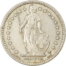 Münze, Schweiz, 2 Francs, 1960, SS, Silber, KM:21