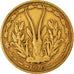 Monnaie, West African States, 25 Francs, 1976, TB+, Aluminum-Bronze, KM:5