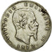 Coin, Italy, Vittorio Emanuele II, 5 Lire, 1872, Milan, VF(20-25), Silver