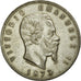 Münze, Italien, Vittorio Emanuele II, 5 Lire, 1873, Milan, S, Silber, KM:8.3