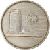 Moneta, Malesia, 50 Sen, 1967, BB, Rame-nichel, KM:5.1