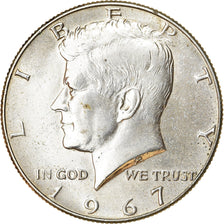 Münze, Vereinigte Staaten, Kennedy Half Dollar, Half Dollar, 1967, U.S. Mint
