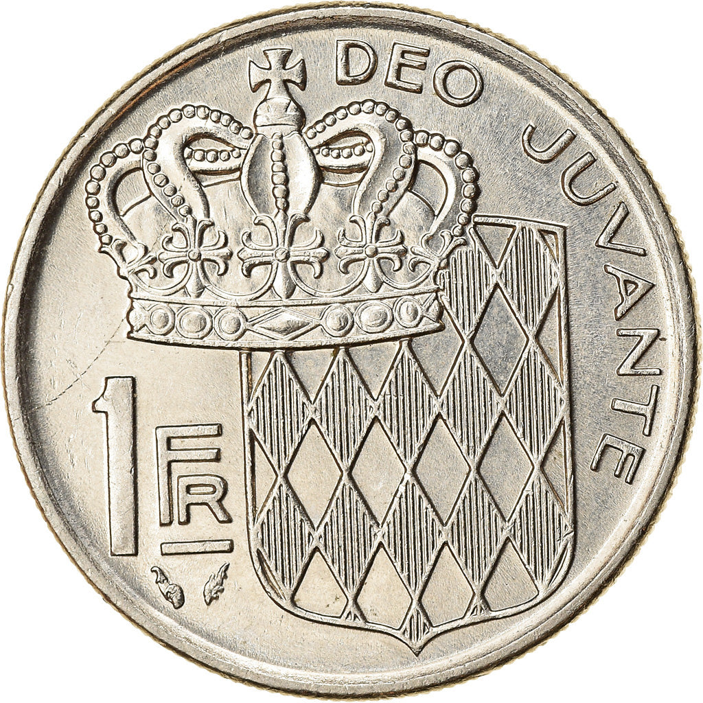 Münze, Monaco, Rainier III, Franc, 1978, SS, Nickel, KM:140, Gadoury:MC 150