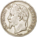 FRANCE, Napoléon III, 5 Francs, 1868, Strasbourg, KM #799.2, VF(30-35), Silver,
