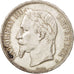 FRANCE, Napoléon III, 5 Francs, 1867, Paris, KM #799.1, EF(40-45), Silver, G...