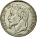 Moneta, Francia, Napoléon III, 5 Francs, 1867, Strasbourg, BB, Argento