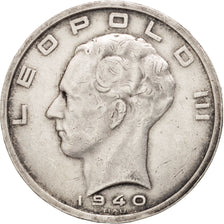 Belgique, Léopold III, 50 Francs 1940, KM 122.1