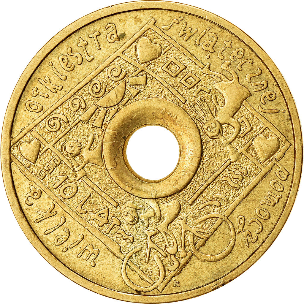 Monnaie, Pologne, 2 Zlote, 2003, Warsaw, SUP, Laiton, KM:446