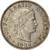 Coin, Switzerland, 20 Rappen, 1934, Bern, EF(40-45), Nickel, KM:29