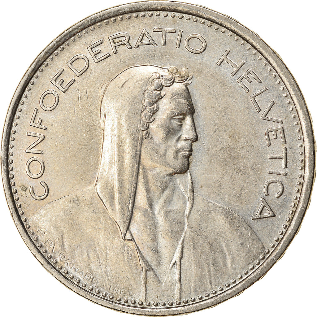 Münze, Schweiz, 5 Francs, 1968, Bern, SS, Copper-nickel, KM:40a.1