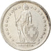 Moneta, Svizzera, 2 Francs, 1944, BB, Argento, KM:21