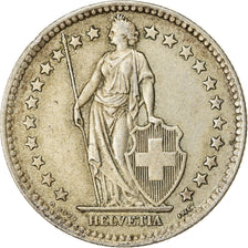Moneta, Svizzera, 2 Francs, 1958, BB, Argento, KM:21
