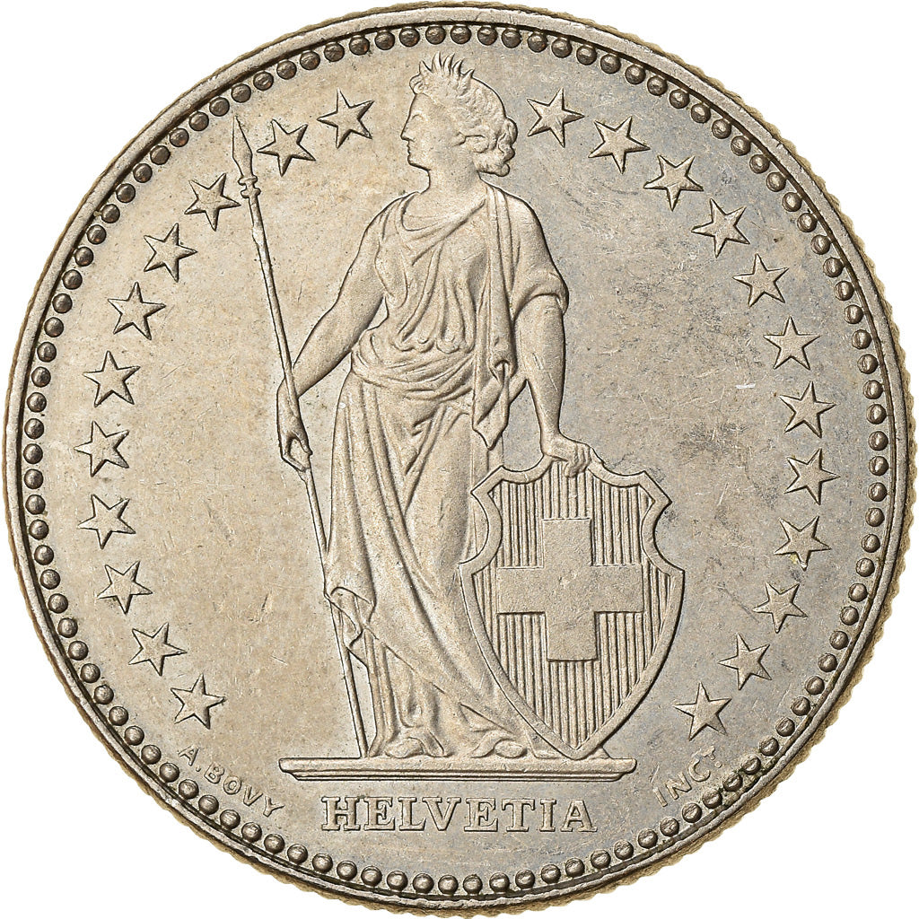 Monnaie, Suisse, 2 Francs, 1984, Bern, TTB, Copper-nickel, KM:21a.3
