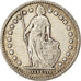 Münze, Schweiz, Franc, 1916, S+, Silber, KM:24
