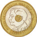 FRANCE, Pierre de Coubertin, 20 Francs, 1994, KM #1036, AU(50-53),...