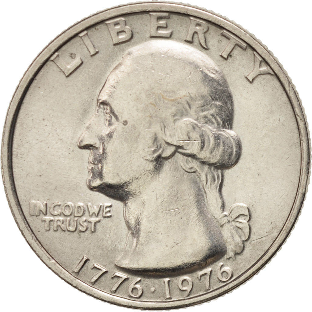 Münze, Vereinigte Staaten, Washington Quarter, Quarter, 1976, U.S. Mint