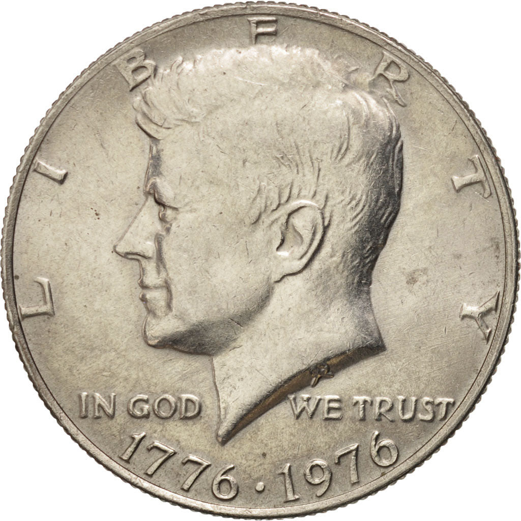 UNITED STATES, Kennedy Half Dollar, Half Dollar, 1976, U.S. Mint, KM #205,...