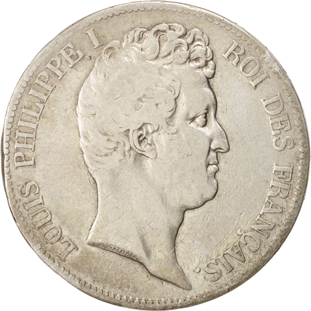 Francia, Louis-Philippe, 5 Francs, 1831, Lille, MB, Argento, KM:735.13, Gadou...