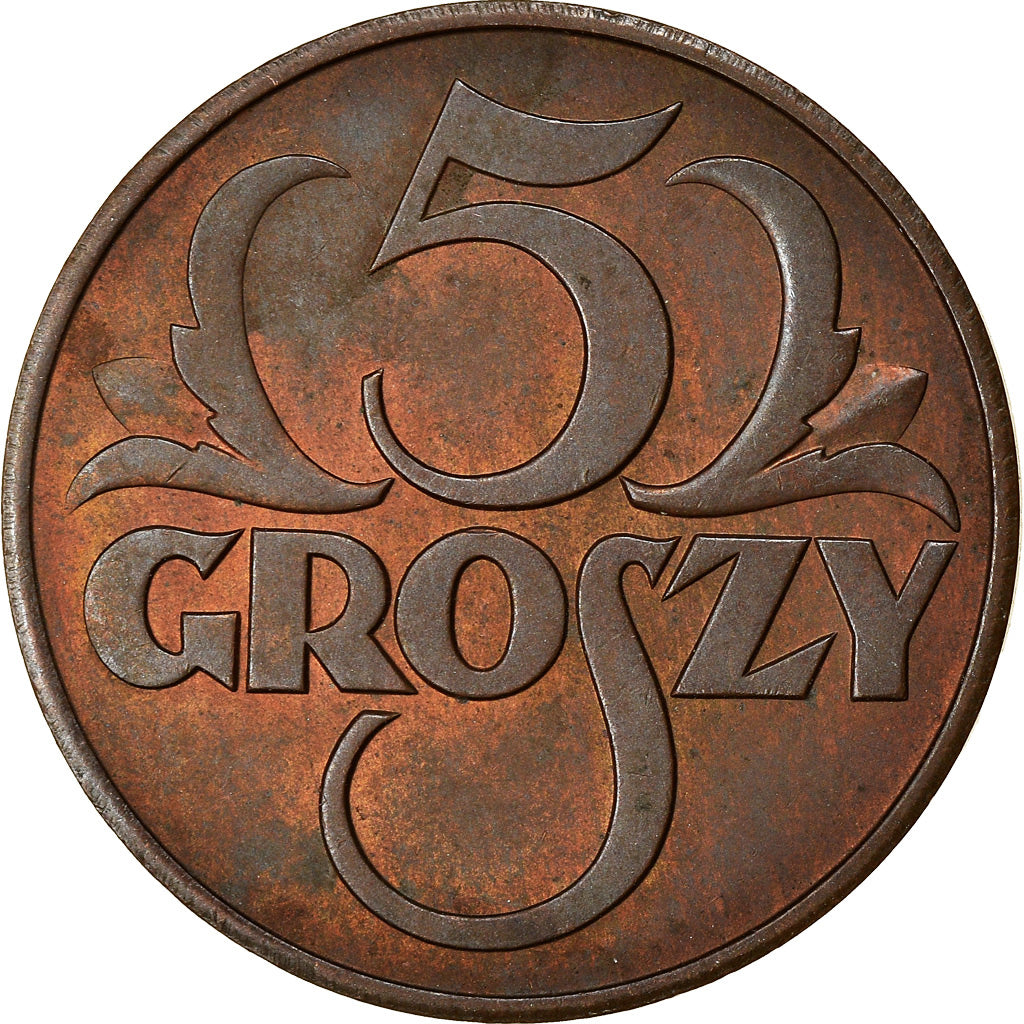 Monnaie, Pologne, 5 Groszy, 1937, Warsaw, TTB, Bronze, KM:10a