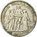 Coin, France, Hercule, 5 Francs, 1876, Bordeaux, VF(20-25), Silver, KM:820.2