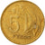 Coin, Uruguay, 5 Pesos, 1968, Santiago, EF(40-45), Nickel-brass, KM:50