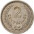 Coin, Uruguay, 2 Centesimos, 1953, EF(40-45), Copper-nickel, KM:33