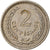 Moneda, Uruguay, 2 Centesimos, 1953, MBC, Cobre - níquel, KM:33