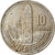 Coin, Guatemala, 10 Centavos, 1986, EF(40-45), Copper-nickel, KM:277.5