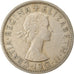 Monnaie, Grande-Bretagne, Elizabeth II, 1/2 Crown, 1959, TTB, Copper-nickel