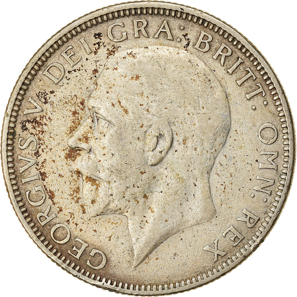 Münze, Großbritannien, George V, Florin, Two Shillings, 1936, S, Silber