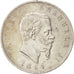ITALY, 5 Lire, 1864, Naples, KM #8.2, AU(50-53), Silver, 25.01