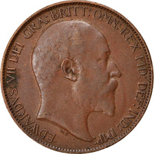 Moneta, Gran Bretagna, Edward VII, 1/2 Penny, 1906, MB+, Bronzo, KM:793.2