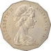 Munten, Australië, Elizabeth II, 50 Cents, 1977, ZF, Copper-nickel, KM:70