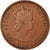 Coin, East Caribbean States, Elizabeth II, Cent, 1962, EF(40-45), Bronze, KM:2