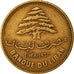 Coin, Lebanon, 25 Piastres, 1968, EF(40-45), Nickel-brass, KM:27.1